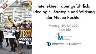 Intellektuell, aber gef&auml;hrlich: Ideologie, Strategie und Wirkung der Neuen Rechten