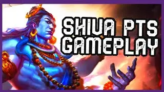 SHIVA Is Here! Finally A New Hindu God In Smite! - Smite Shiva PTS Gameplay