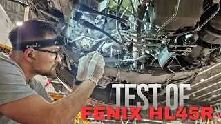 Тест налобного фонаря Fenix ​​HL45R