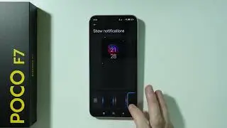 POCO F7: How to Turn ON/OFF Edge Lighting (Edge Lights) - Toggle Notifications Effect