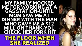 My Family Laughed at My Gas Station Job—Then Mom Saw Who Gave Me $12 Million
