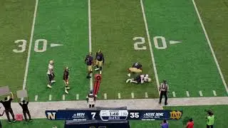 EA Sports College Football 26 Week 11 Navy Midshipman Vs Notre Dame Fighting Irish