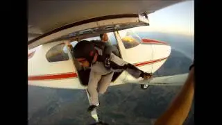 Sky Diving Jump #16 Ride the slide exit