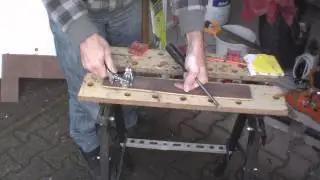 Mounting Tech / Pintech bindings with a homemade jig