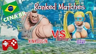 CENA BR - SFV FGC - Kikakugin (Abigail) x -DAVI- (Mika) Ranked Matches