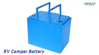 12.8V 100Ah RV Camper Battery Lithium High Capacity Deep Cycle