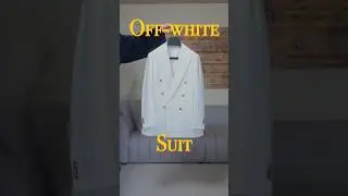 Day 15 of The 30 Day Style Challenge : Off-white Suit. #whitesuit #menswear #suitstyle
