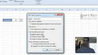 Excel 2010 Mappin XML Elements
