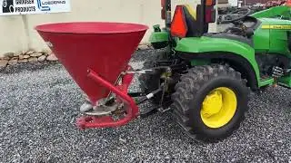 USED Cosmo 500 Spreader Attachment For Fertilizer Seed Salt 3 Point Hitch 540 PTO Tractor For Sale