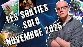 Les sorties jeux de soci&eacute;t&eacute; Solo du mois de Novembre 2025