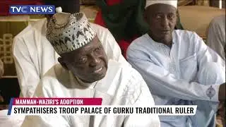 Sympathisers Troop Palace Of Gurku Traditional Ruler On Mamman Waziri's Adoption