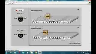 SCADA in LabVIEW - Conveyor