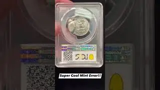 RARE Mint Error Quarter! #coins #Error #collecting #hobby #numismatics #PCGS