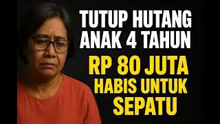Tutup Hutang Anak 4 Tahun, Rp 80 Juta Habis Untuk Sepatu