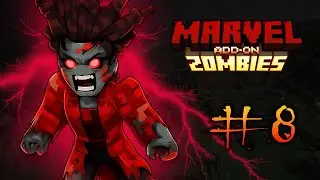 Minecraft: Marvel Zombies | Batalla contra Scarlet Witch, &iexcl;soy Blade Knight! | #8
