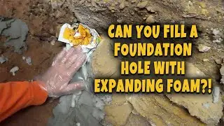 FAST 2k vs Sika - Can you fill a foundation hole with expanding foam?