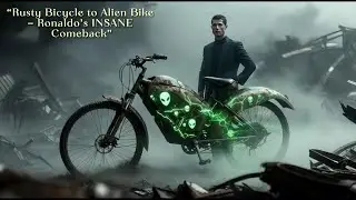 Rusty Bicycle to Alien Bike😱Ronaldo&rsquo;sINSANEComeback #ronaldo  #cr7  #football  #viralvideo #viral