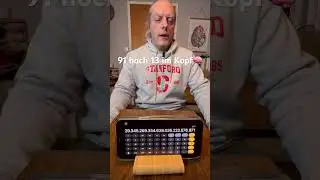 Weltrekordhalter im Kopfrechnen 🧠 #iq #maths #geniusmindset #calculating #crazy