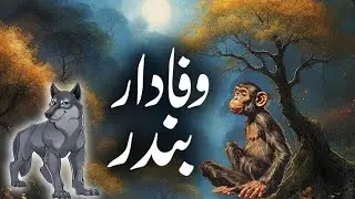 Wafadaar Bandar | Urdu Hindi Moral Story 