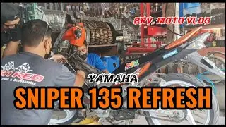 Yamaha Sniper 135 Classic Top Overhaul/Engine Refresh.💯