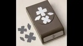 How to punch all four images using the Flowers and Leaves punch