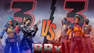 Indus is BRx | Game Practice match fun | 😂💀. 3 vs 3  #indusgame   #lyricsvideo 