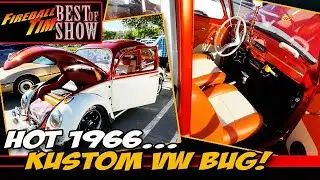 1966 CUSTOM VW BUG! - Fireball Tim BEST OF SHOW