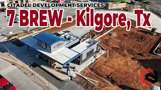 7 Brew Asphalt Walkthrough with Citadel Development Services - Kilgore, Tx