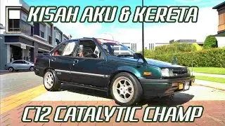Kisah Aku Dan Kereta  : Proton Iswara Fiore C12 Catalytic Champ | ASMR Sound | SIC SIOMC
