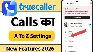 Truecaller Calls All Features ! Truecaller A To Z Setting !  Truecaller Hidden Features ! Truecaller
