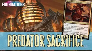 Моя новая ЖЕРТВА ! MTG Arena Predator Sacrifice Foundations Standard DECK GUIDE