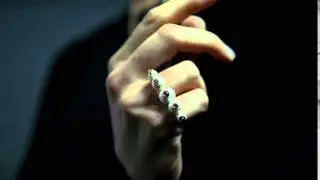 Pearl Double Finger Ring Isharya Temple Muse Jewelry Collection