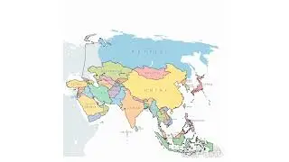 Как я делал карту Азии (Индонезия...откуда...у тебя... Столько ОСТРОВОВ!!!!????)