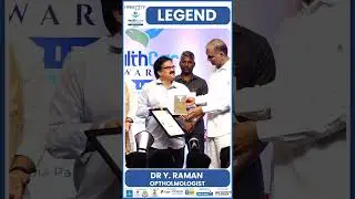 Dr Y Raman Honoured at Hybiztv Healthcare Awards 2025
