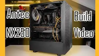 Сборка ПК Antec NX250 Golden