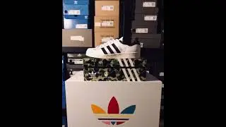 Adidas Superstar 80s Bape
