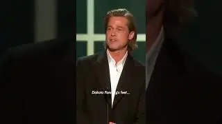 This Is How Brad Pitt Thanked His Co stars | Insta thecinemanerd.ig #shorts