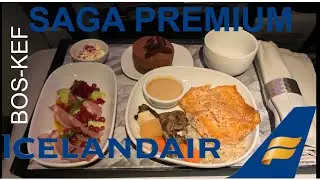Премиум-бизнес-класс Icelandair Saga | BOS-KEF 767