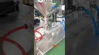 liquid special shape pouch packing machine , irregular shape filling machine #factory #machine