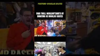 Worldoftshirts Doesn&rsquo;t Like ​⁠@DouglasSkates ❗️PT.2 #worldoftshirts #lasvegas #shorts #prank #fyp
