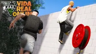 GTA V : VIDA REAL : VOLTEI DA VIAGEM E ENCONTREI UM INVASOR NA MINHA CASA : EP. 48