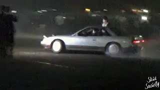 Taking Over Parking Lots with Cars doing Donuts!