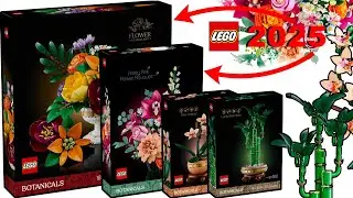 110€ für LEGO BLUMEN?, das SIND die KOMMENDEN Botanical Sets|LEGO Botanical 2025 News #lego