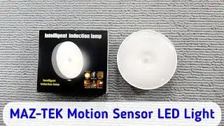 MAZ-TEK Motion Sensor LED Light #indiaunboxed
