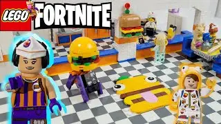 I made a REAL Durr Burger Lego Set from Fortnite
