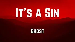 It's a sin || Ghost || karaoke