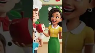 Fruit song #fun #cartoon #kidsvideo #happyhoppers #animation #disney #ytshorts