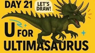 Easy Guide to Drawing a Ultimasaurus Hybrid Dinosaur