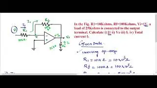 Problem 1 based on op-amp