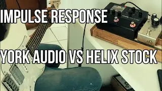 Comparativo Impulse Response York Audio vs IR Helix / Matchless e Vox ac30